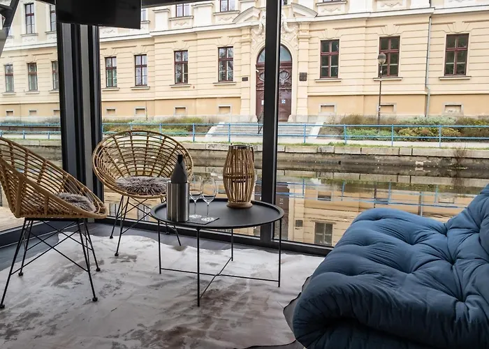 Rezidence Malše - Unikátní Na Vodě Apartamento Ceske Budejovice